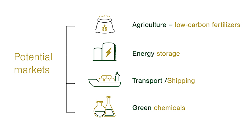 Clean Hydrogen as A Major Enabler for Making Carbon-Free Ammonia and Fertilizers